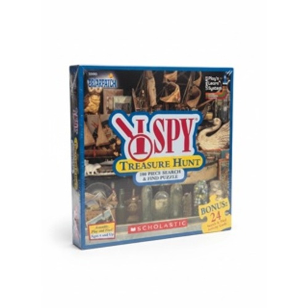 Briarpatch I Spy Treasure Hunt 100 Piece Search and Find Puzzle Scholastic 33860